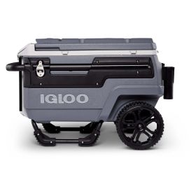 70 Qt Wheel Cooler, Gray